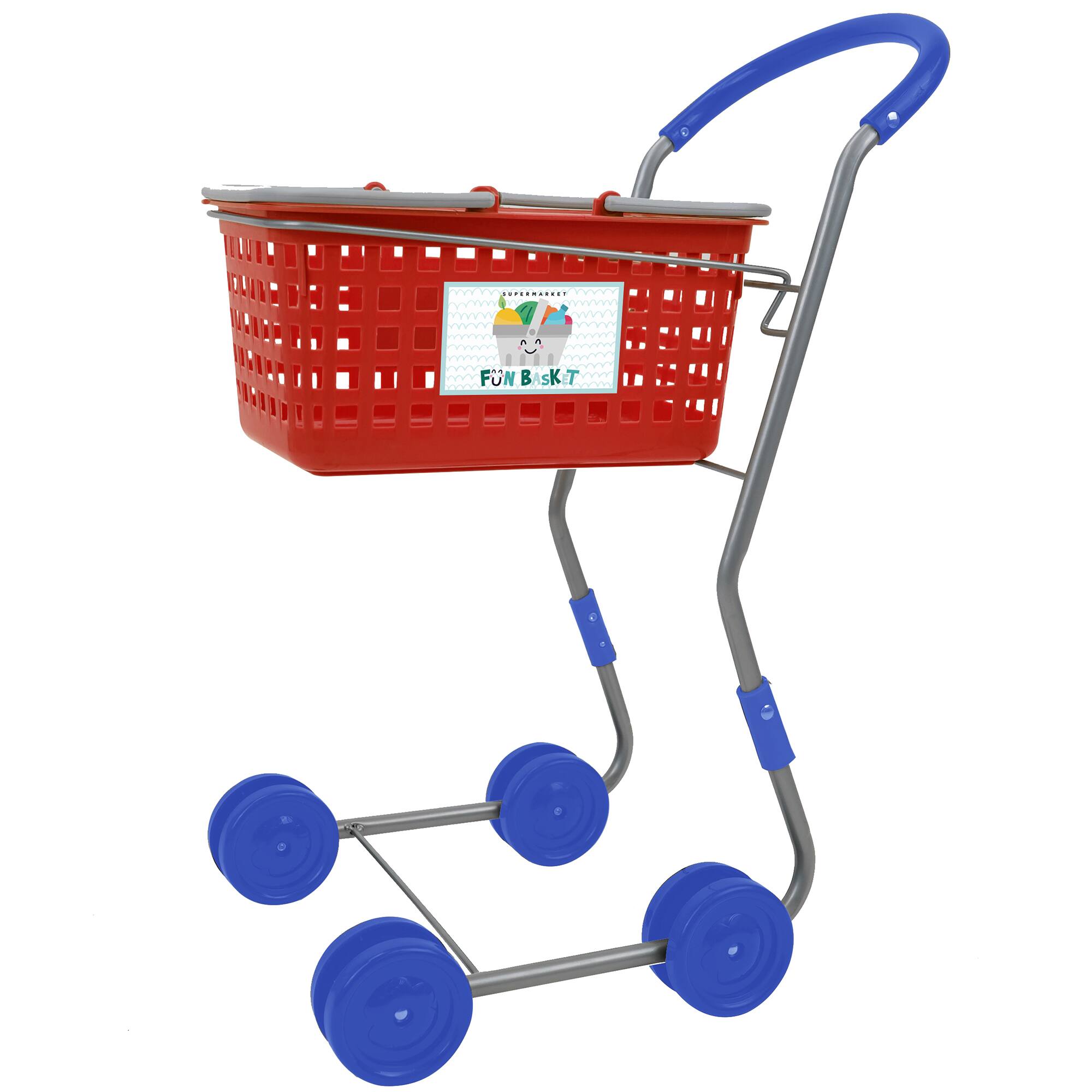 509 Crew 2-in-1 Red Shopping Cart